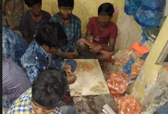 Rajasthan team rescued 11 children aged 13-17 years