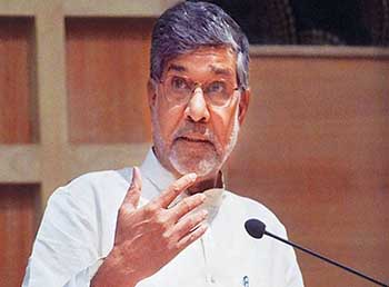 Satyarthi, 58 Nobel winner appeal for Peace